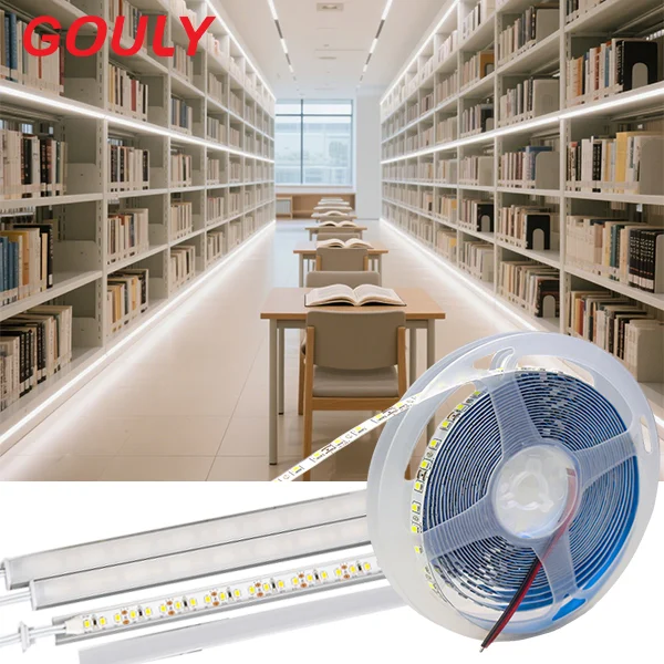 High-Brightness Custom Waterproof IP20 IP65 Single-Color Adjustable Brightness LED Light Strip